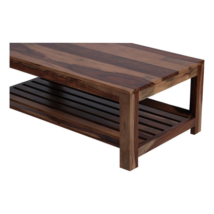 Evara Sheesham Coffee Table - Furnishka 