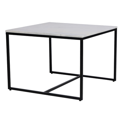 Arina Marble Nesting Coffee Table in Dark Bronze Finish - Furnishka 