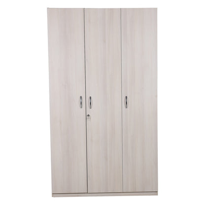 Zeta 3 Door Wardrobe - Ash Finish - Furnishka 