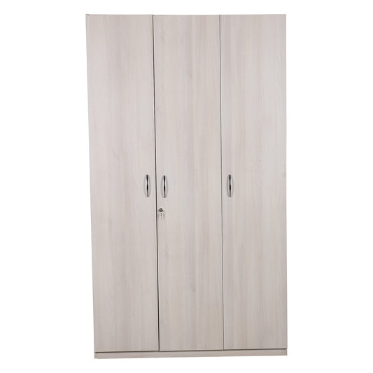 Zeta 3 Door Wardrobe - Ash Finish - Furnishka 