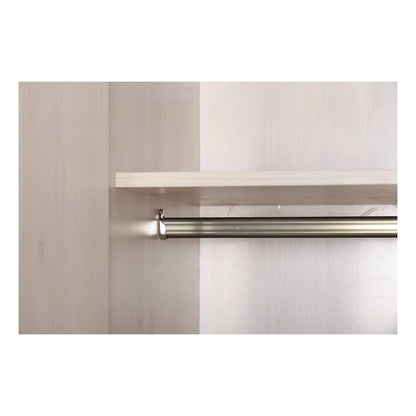 Zeta 3 Door Wardrobe - Ash Finish - Furnishka 