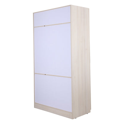 Zeta 3 Door Wardrobe - Ash Finish - Furnishka 