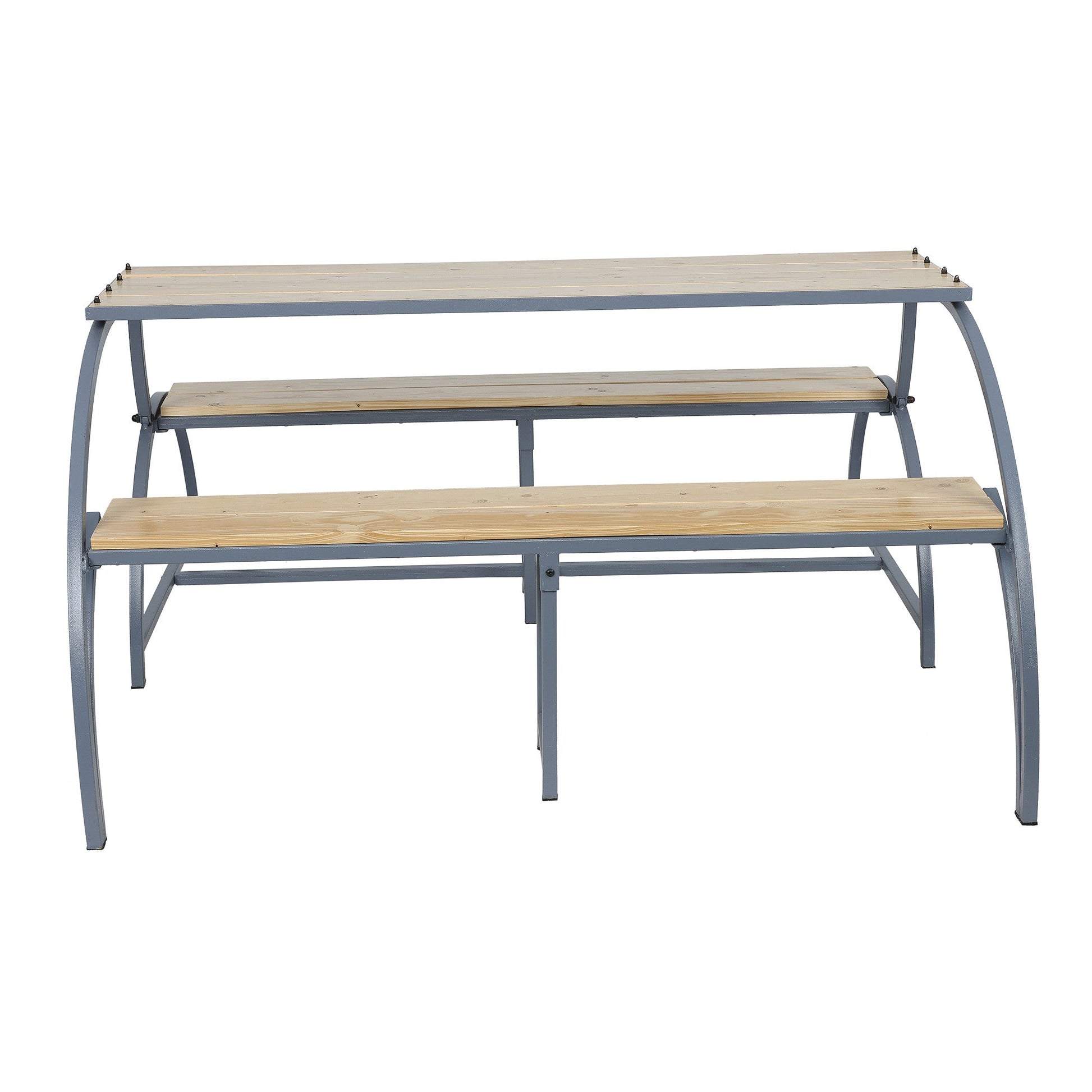 GARDEN FLIP TABLE 3+3 Seater - Furnishka 