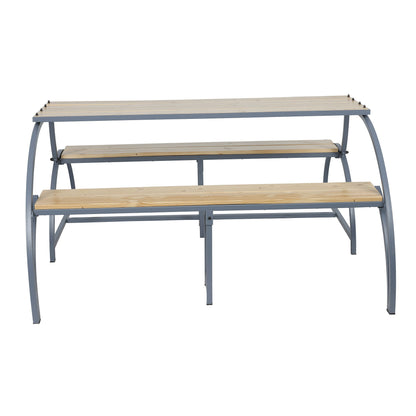 GARDEN FLIP TABLE 3+3 Seater - Furnishka 