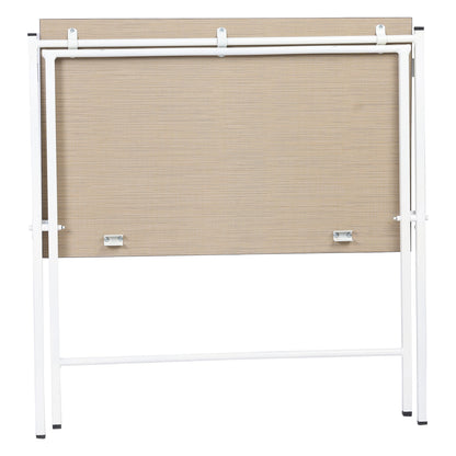 Agura Laptop Table / Brown - White - Furnishka 