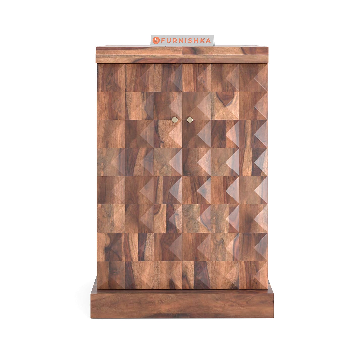 Lima Sheesham Bar Cabinet - Furnishka 