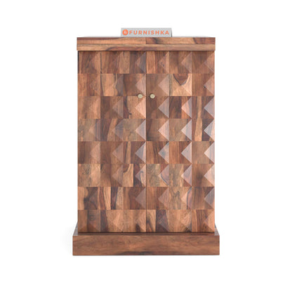 Lima Sheesham Bar Cabinet - Furnishka 