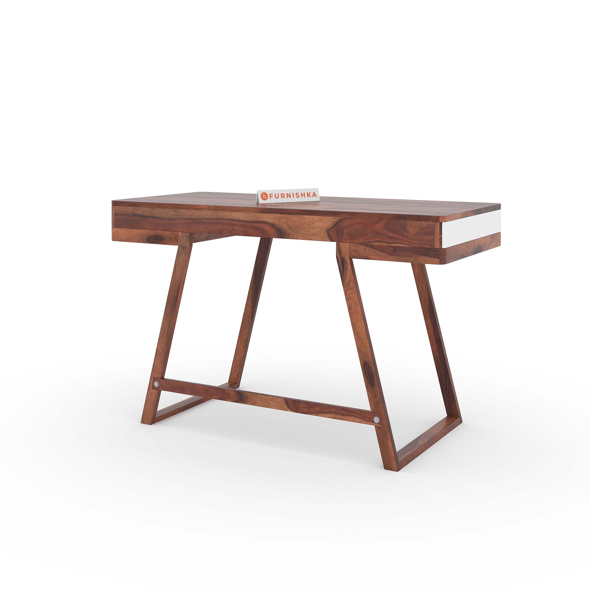 Truett Study Table With Two Drawer - Furnishka 