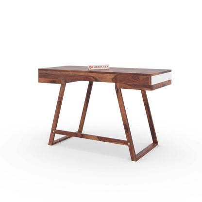 Truett Study Table With Two Drawer - Furnishka 