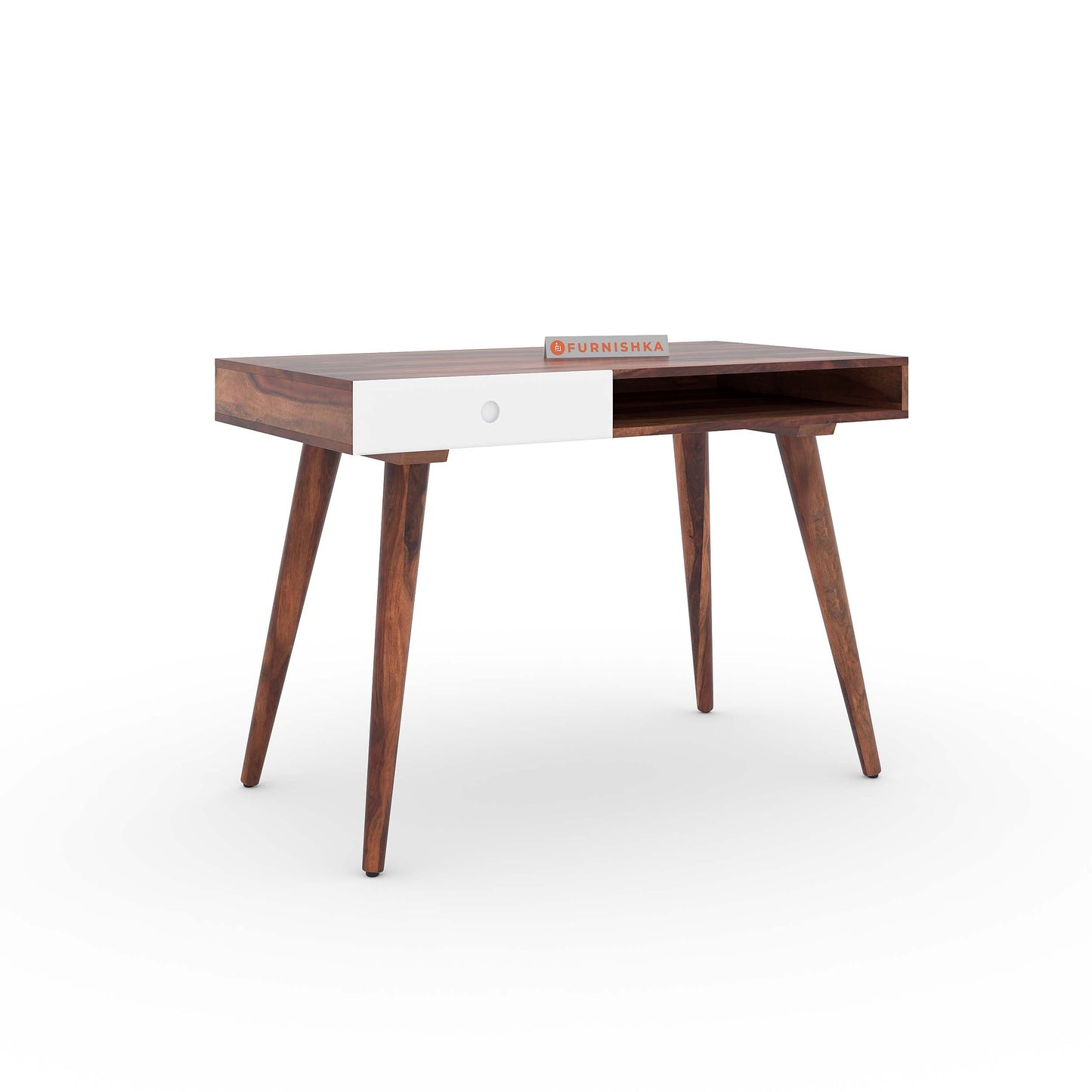 Riza Sheesham Study Table - Furnishka 