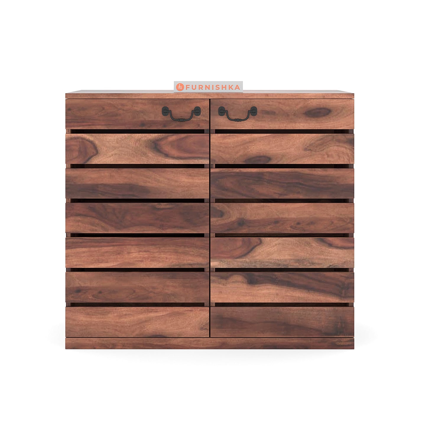 Abril Sheesham Bar Cabinet - Furnishka 