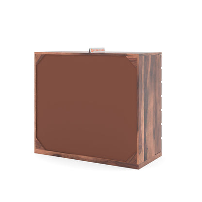 Abril Sheesham Bar Cabinet - Furnishka 