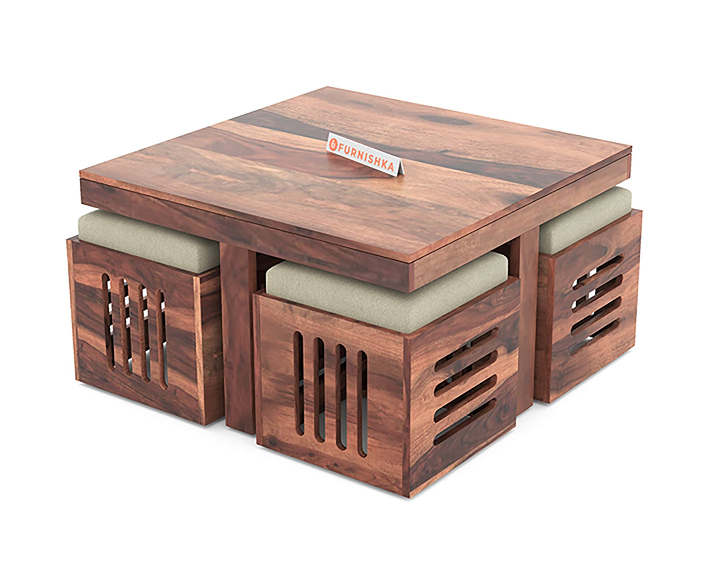 Kiara Sheesham Coffee Table - Furnishka 