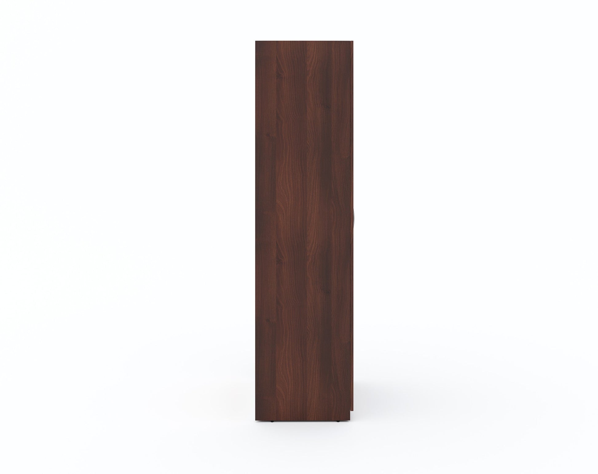 Zeta 2 Door Wardrobe - Walnut Finish - Furnishka 