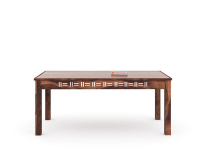 Adiva Sheesham 6 Seater Dining Table - Furnishka 