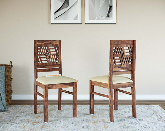 Adiva Sheesham Dining Chair - Furnishka 
