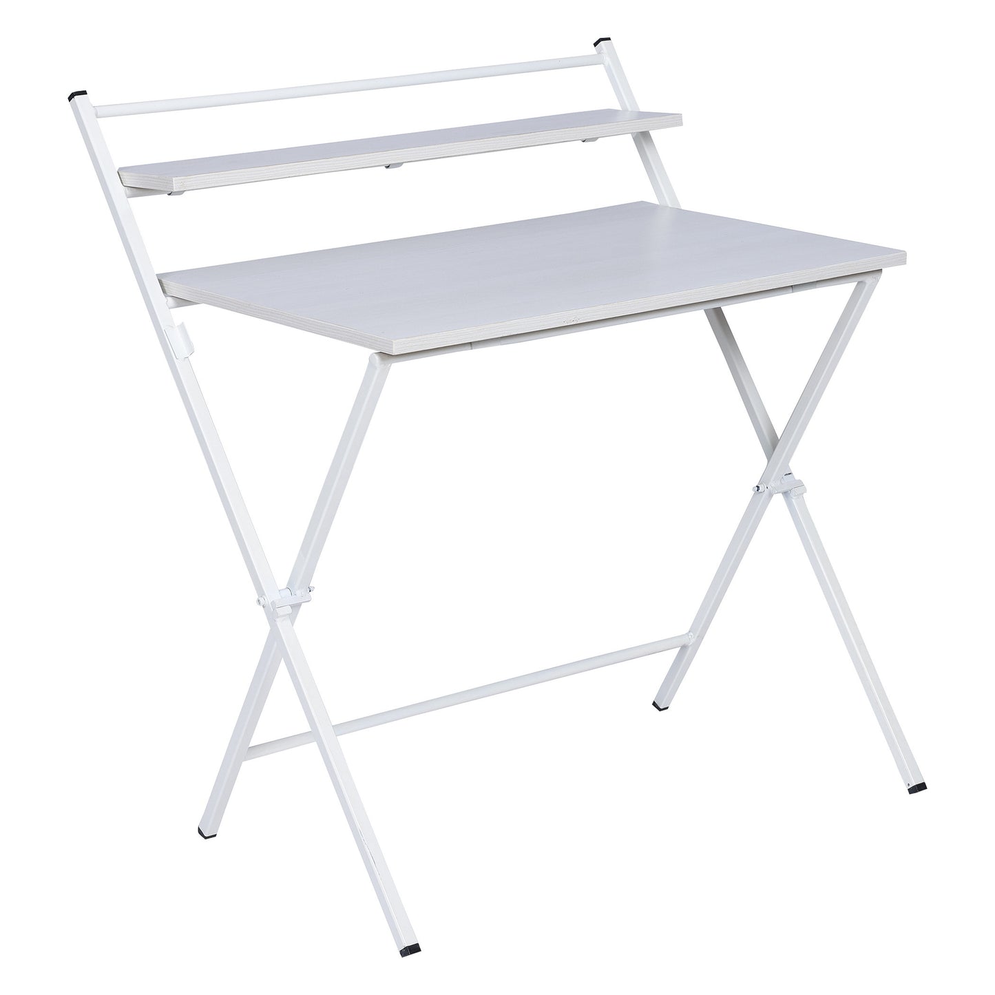 Agura Laptop Table / White - White - Furnishka 