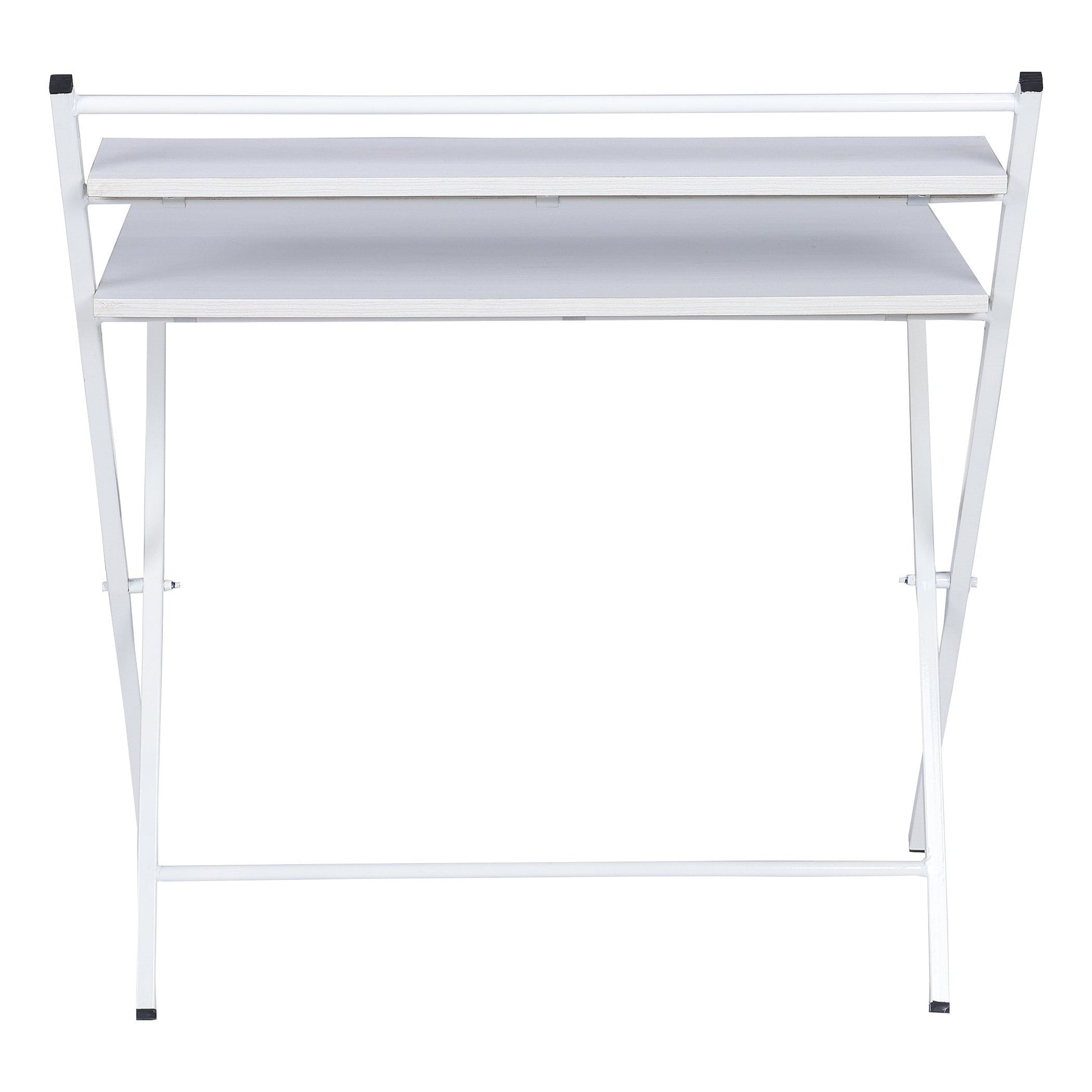 Agura Laptop Table / White - White - Furnishka 