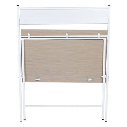 Agura Laptop Table / White - White - Furnishka 