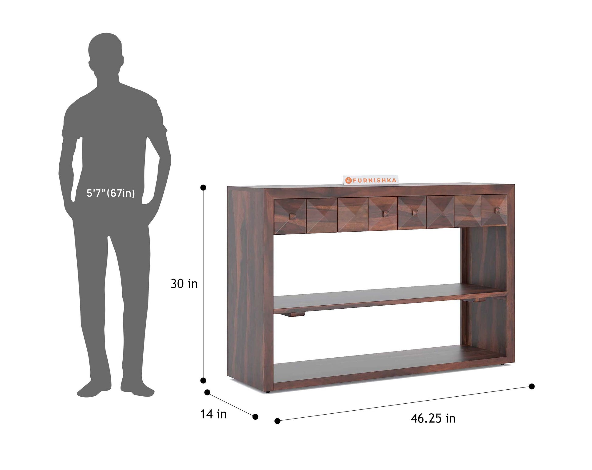Nisha Console Table - Furnishka 