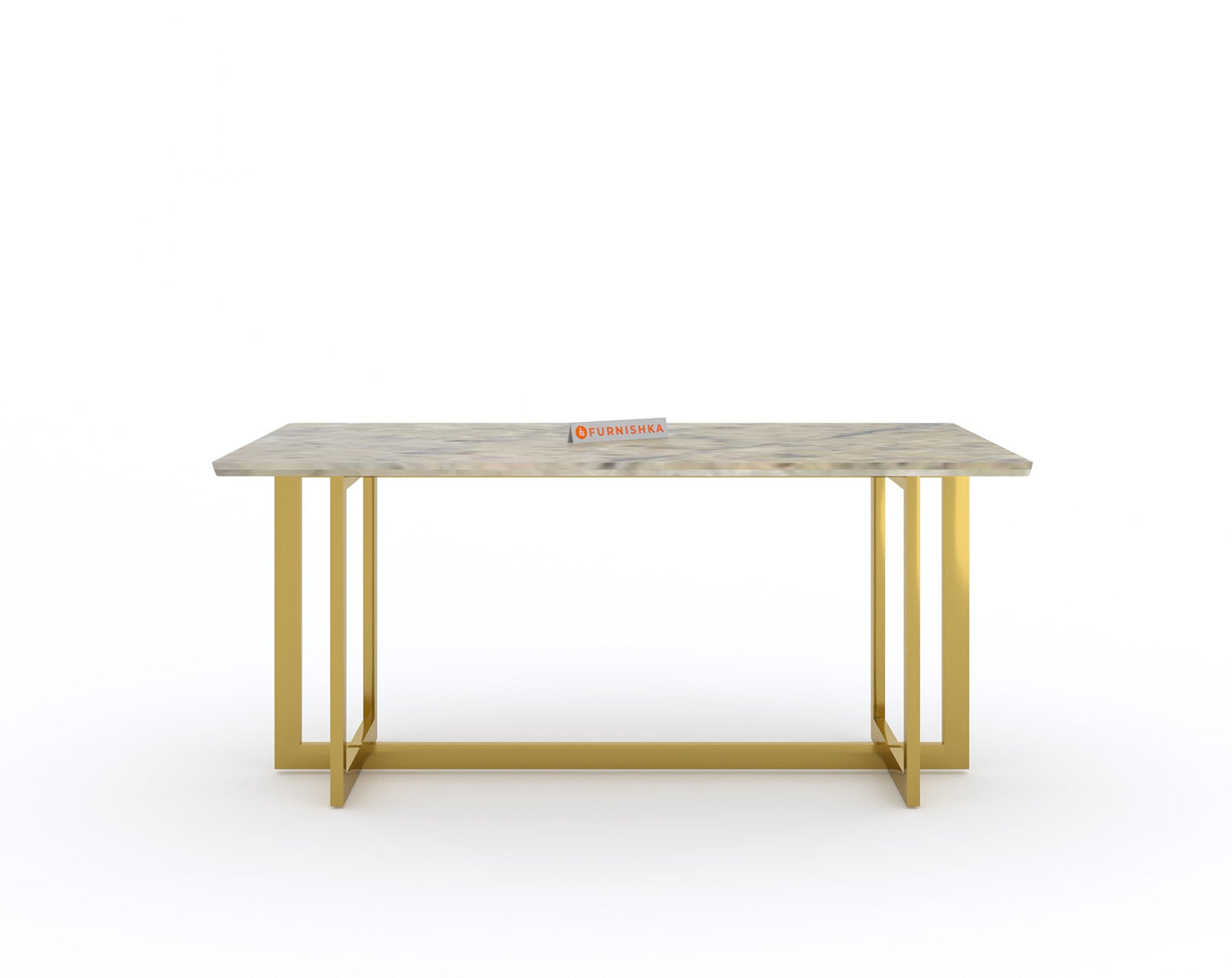 Rodano dining table with Australian Onyx Top - 4 Seater - Furnishka 