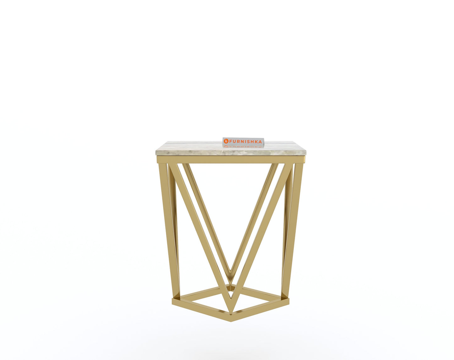 Solaia Side Table with Australian Onyx Top - Furnishka 