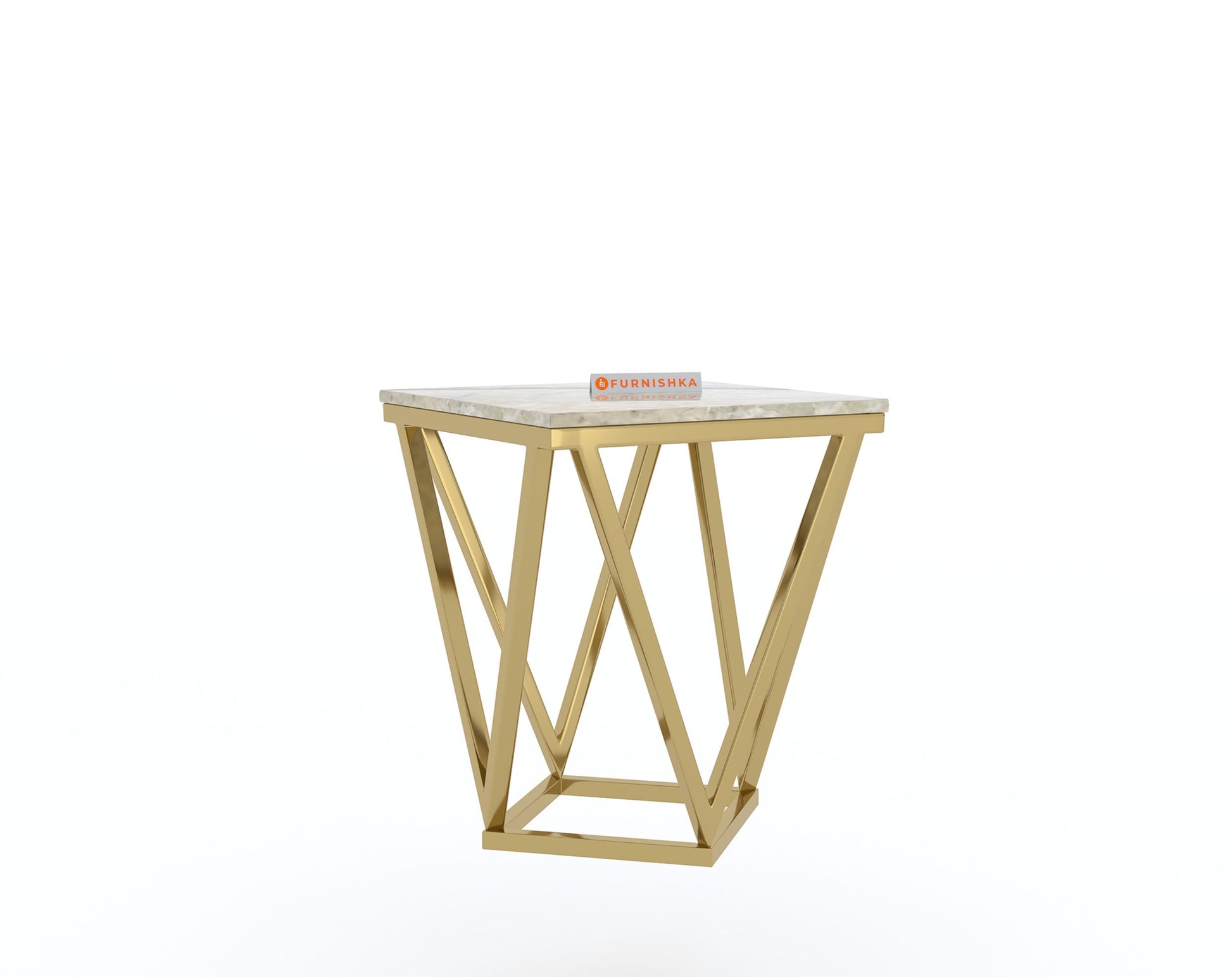 Solaia Side Table with Australian Onyx Top - Furnishka 