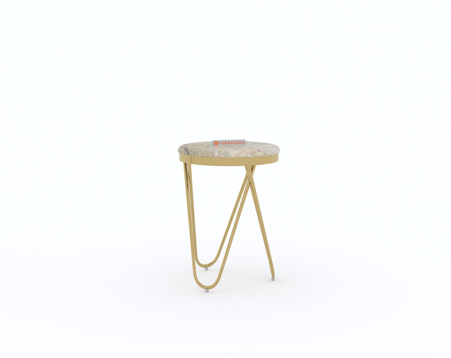 Clos Side Table with Australian Onyx Top - Furnishka 