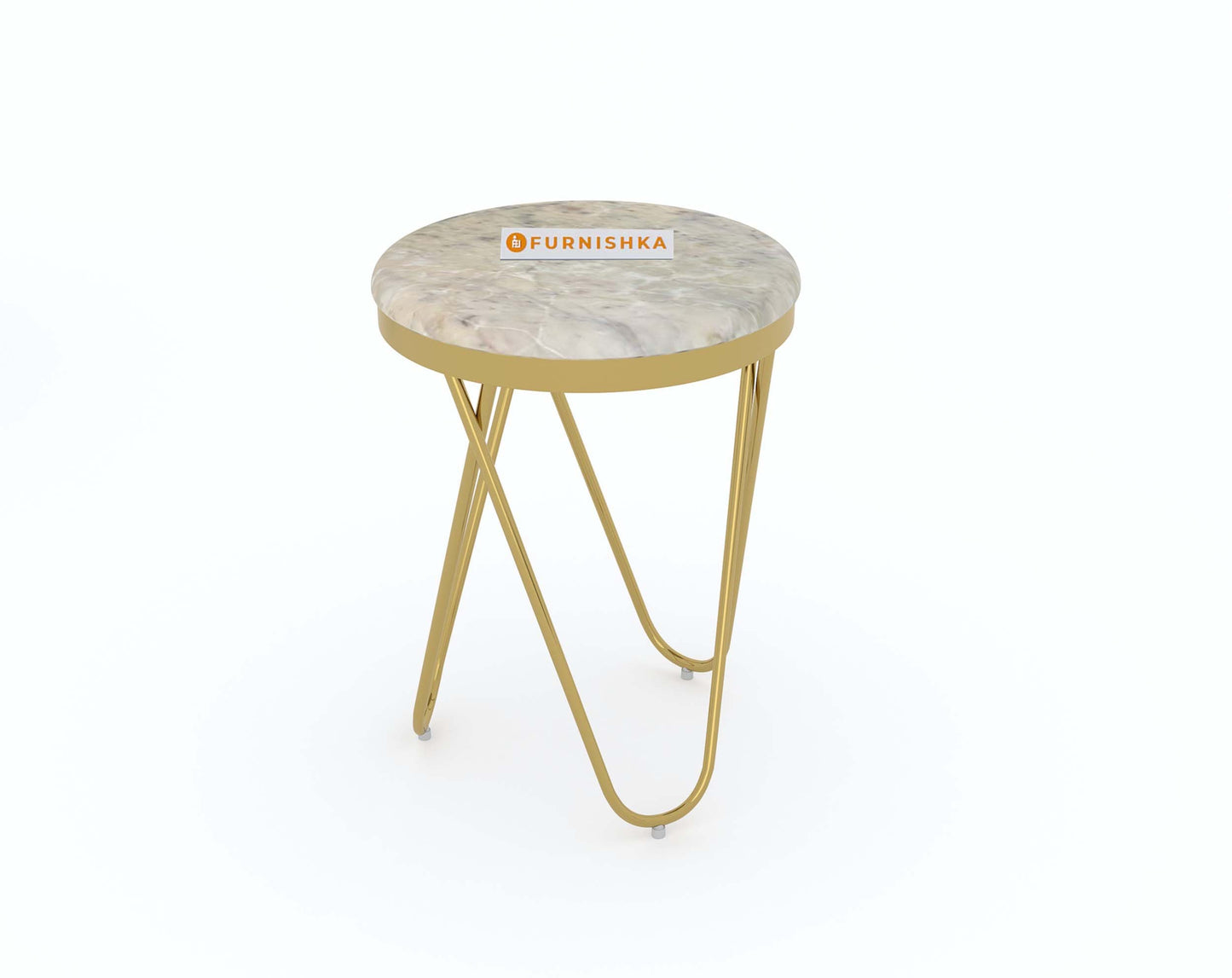 Clos Side Table with Australian Onyx Top - Furnishka 