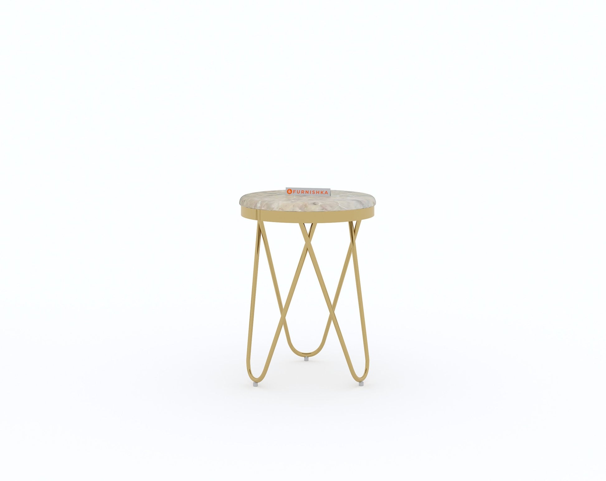 Clos Side Table with Australian Onyx Top - Furnishka 