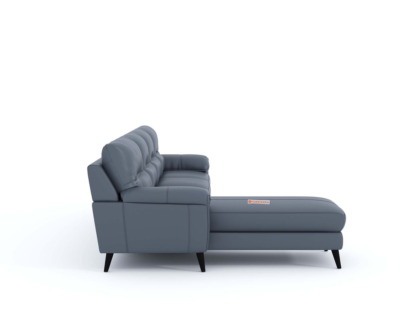 Suntory 3 Seater Sectional Leather Sofa - LHS - Furnishka 