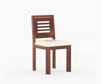 Daria Sheesham Wood 6 Seater Dining Sets With Cushion Top Chair