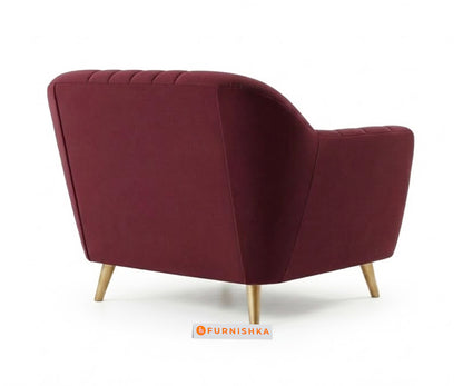 Marco Sofa 1 Seater - Red Wine