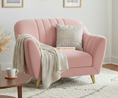 Marco Sofa 1 Seater - Flamingo Pink
