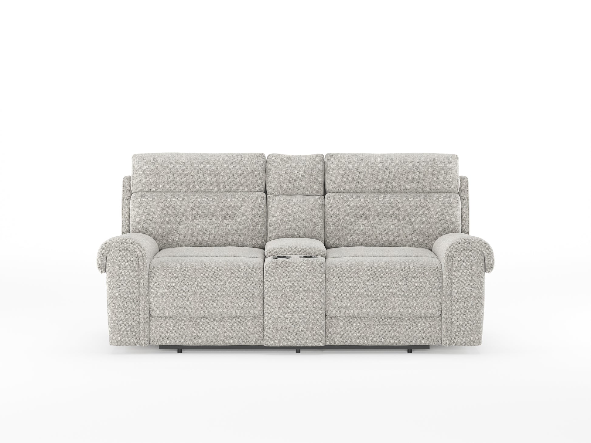 Alpen 3 + 2 Seater Recliner with Console and Rock - Cream - Furnishka 