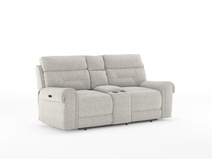 Alpen 3 + 2 Seater Recliner with Console and Rock - Cream - Furnishka 