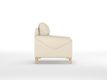 Falcon Leatherette Sofa 1 Seater