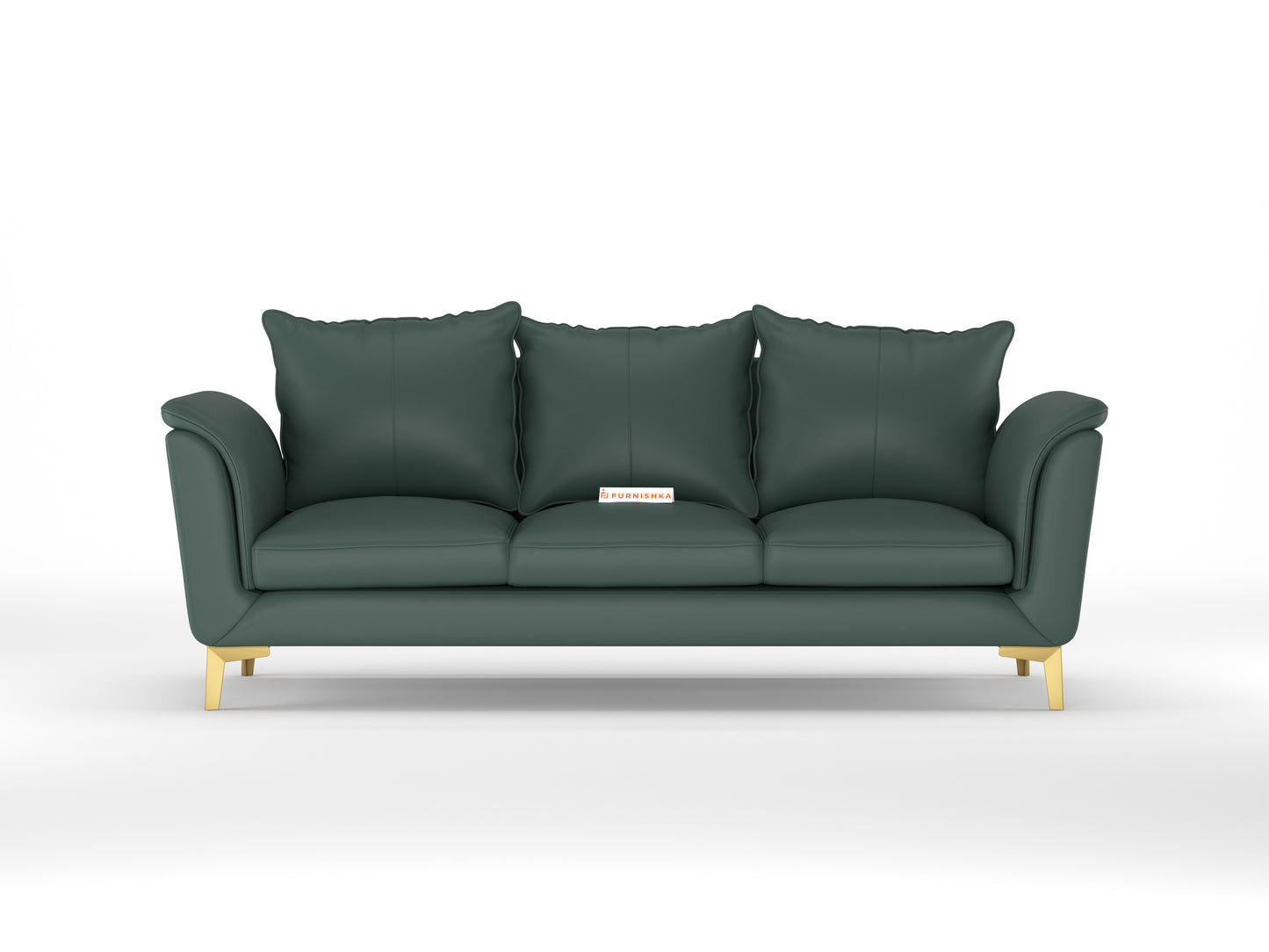 Emilie Leatherette Sofa 3 Seater