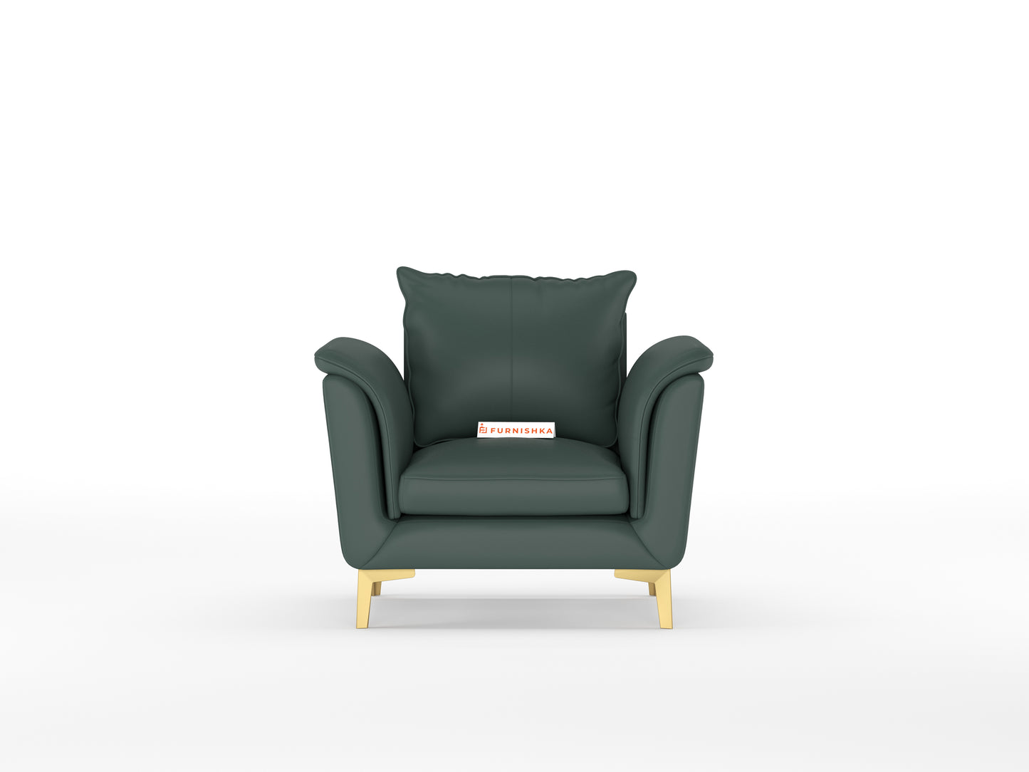 Emilie Leatherette Sofa 1 Seater