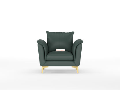 Emilie Leatherette Sofa 1 Seater
