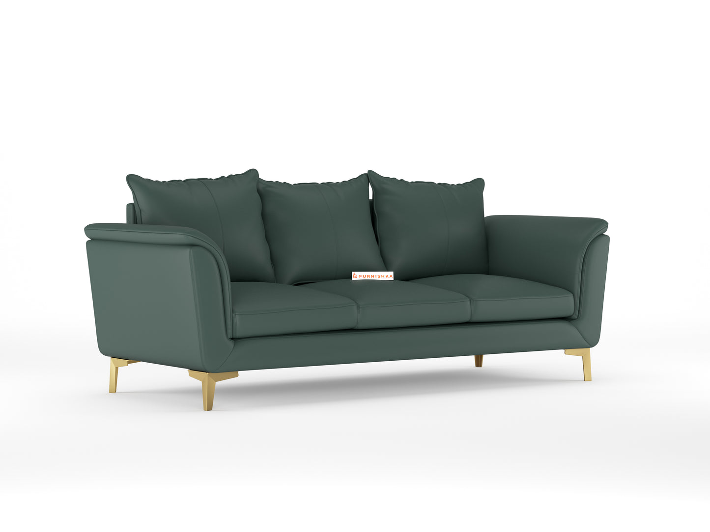 Emilie Leatherette Sofa 3 Seater