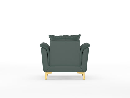 Emilie Leatherette Sofa 1 Seater