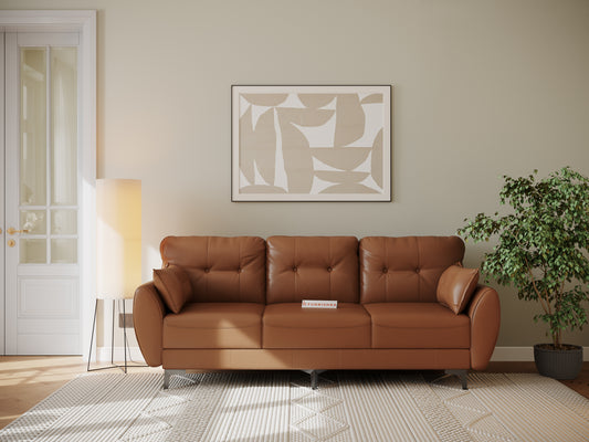 Milano Leatherette Sofa 3 Seater