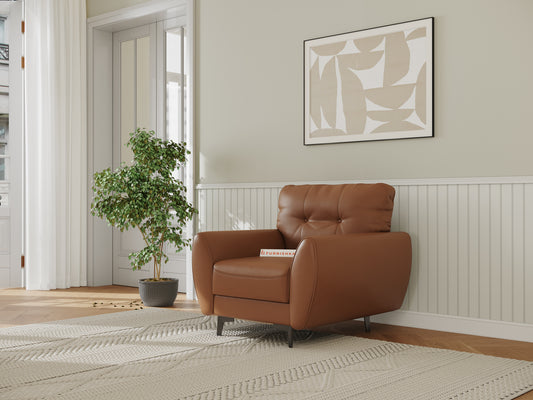 Milano Leatherette Sofa 1 Seater