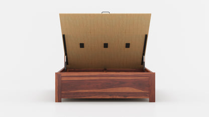 Stella Hydraulic Bed in Sheesham - King Size