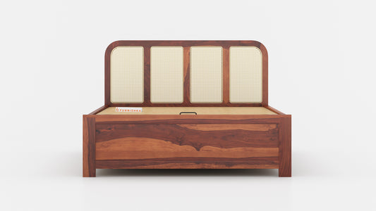 Amara Hydraulic Bed in Sheesham - King Size