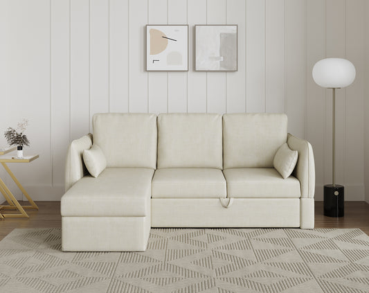 Corbida Sofa 2+L LHS Sofa cum Bed  - Pull out Type