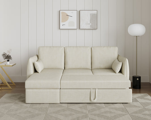 Corbida Sofa 2+L LHS Sofa cum Bed  - Pull out Type