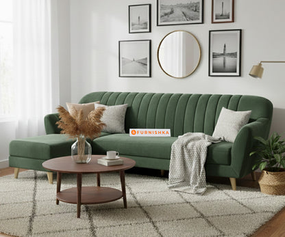 Marco Sectional Sofa 2+L LHS - Pine Green