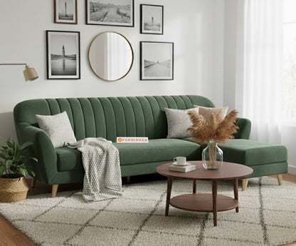 Marco Sectional Sofa 2+L RHS - Pine Green